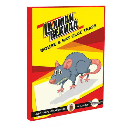 Laxman Rekhaa Mouse Rat Glue Trap, Small 1N