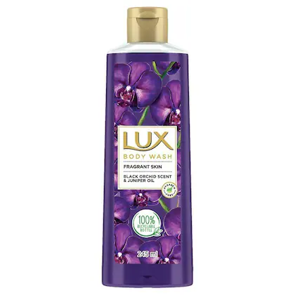 Lux Body Wash Fragrant Skin With Black Orchid Scent & Juniper Oil, 245Ml