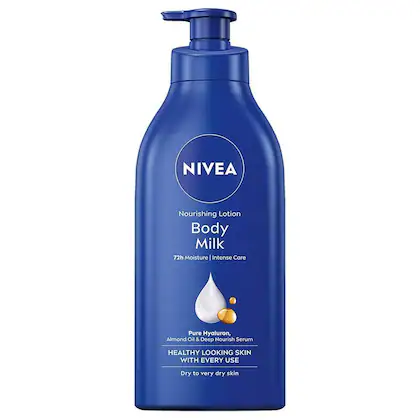 Nivea Body Milk Nourishing Body Lotion, 600Ml