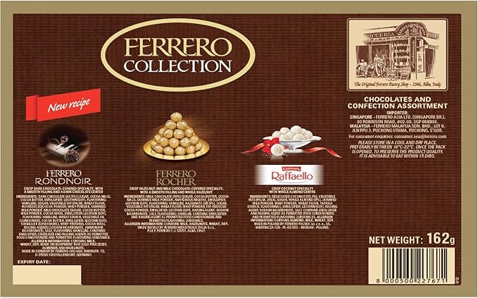 FERRERO ROCHER COLLECTION TRUFFLES 15 PIECES - Image 3