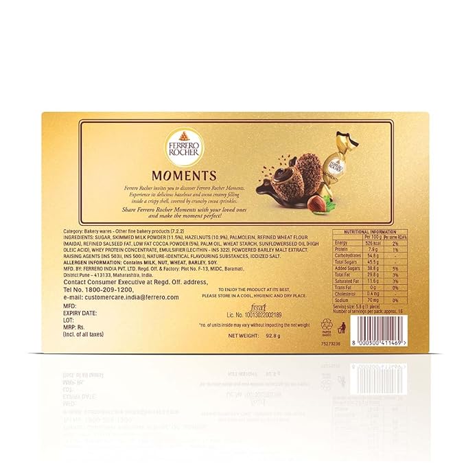 FERRERO ROCHER MOMENTS 16 PIECES - Image 2