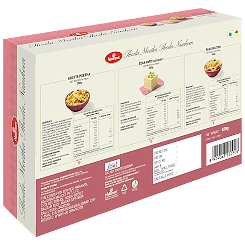 HALDIRAMS THODA MEETHA THODA NAMKEEN 910GM - Image 2