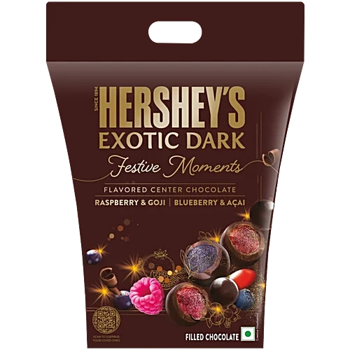 HERSHEY`S EXOTIC DARK GIFT PACK 87GM