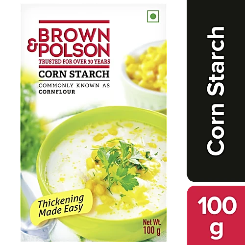 Brown & Polson Corn Starch – Thickening Made Easy, 100 g cartoon