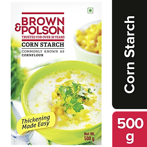 Brown & Polson Corn Starch – Thickening Made Easy, 500 g