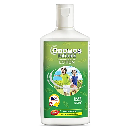 Dabur Odomos Naturals Mosquito Repellant Lotion -60ml,Clinically Tested