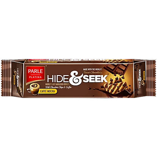 Parle Platina Hide & Seek Caffe Mocha Coffee Flavoured Cookies, 100 g