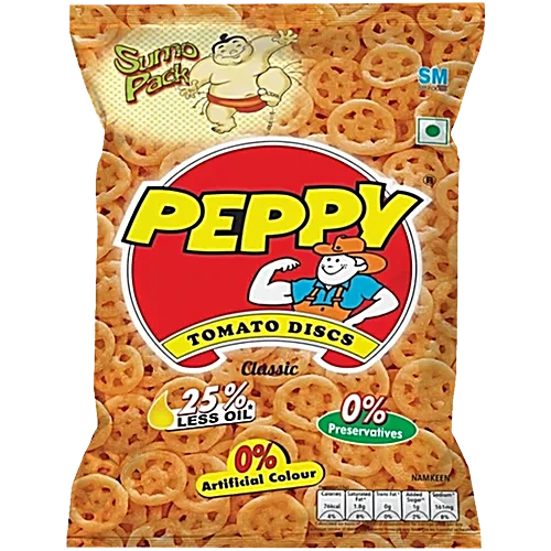 Peppy Tomato Discs 60Gm