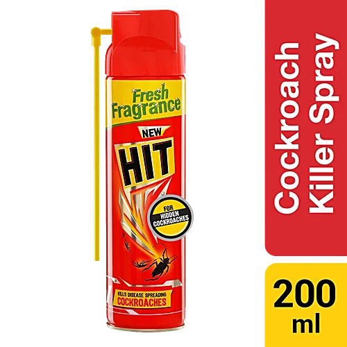 Hit Red Crawling Insect Killer | Cockroach Killer Spray (200Ml)