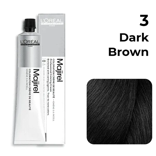 L`OREAL MAJIREL DARK BROWN (3) 49.5