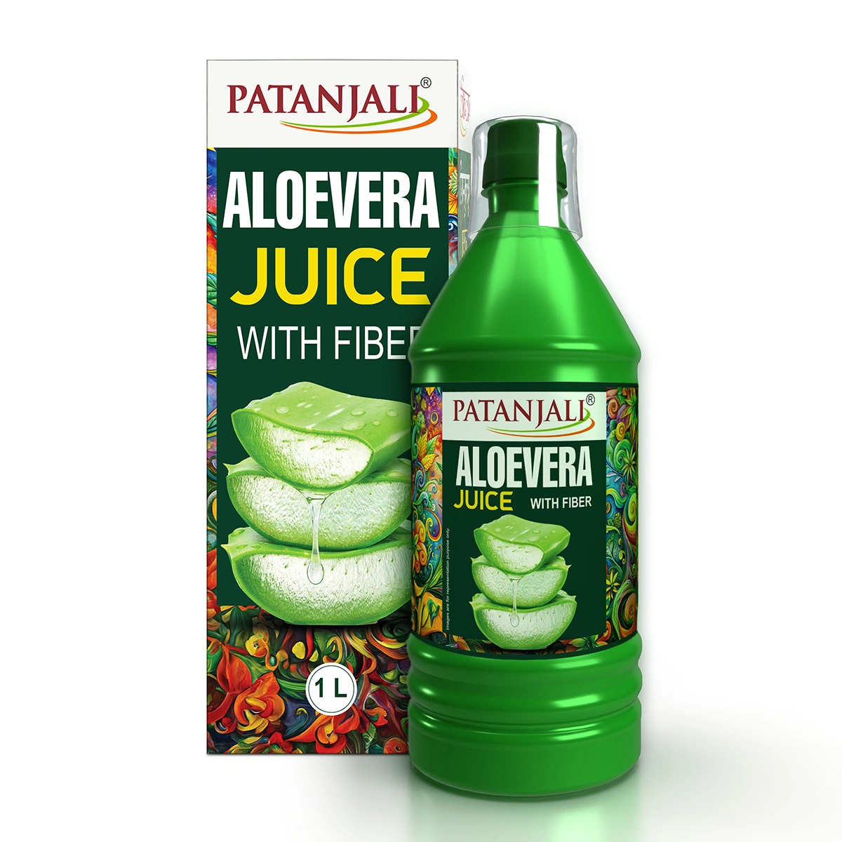 Patanjali Aloevera Juice 1Lt (with fifer)