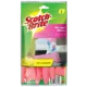Scotch-Brite Rubber Kitchen Gloves Large (Pink, Pack of 1 )