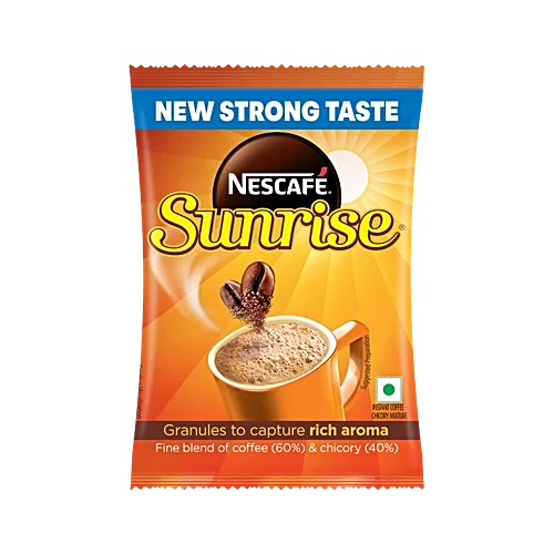 Nescafe Sunrise Instant Coffee Powder – Chicory Mix, 45 g Pouch