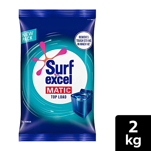 Surf Excel Matic Top-Load Detergent Powder 2 Kg