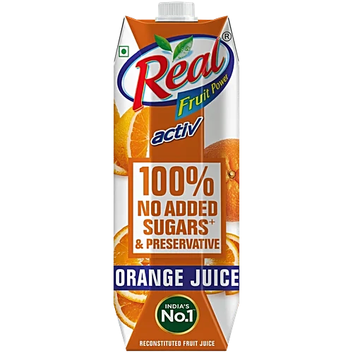 Real Active Orange fruit juice 1Ltr