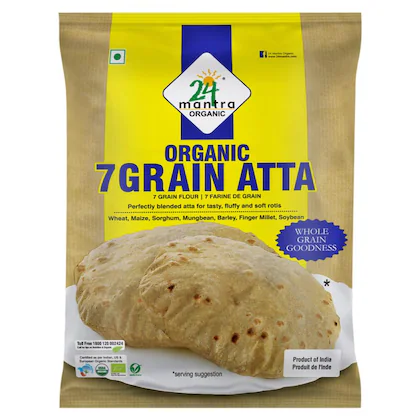 24 Mantra Organic Atta 7Grain 1Kg