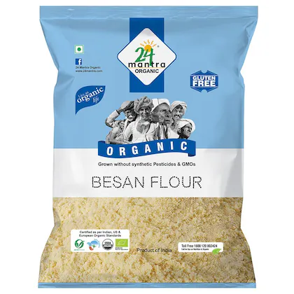24 Mantra Organic Besan 500G