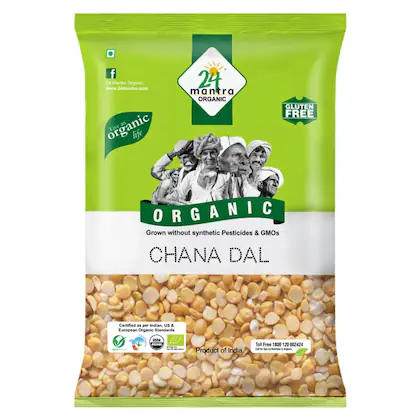 24 Mantra Organic Channa Dal 500G