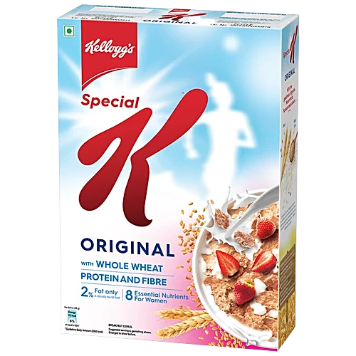 Kellogg’s Special K Original with Whole Wheat | Ready To Eat Breakfast Cereal 435g