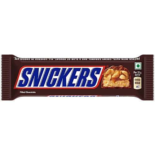 Snickers Peanut Filled Chocolate Bar, 45 g