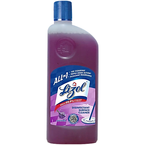 Lizol Disinfectant Surface & Floor Cleaner Liquid, Lavender – 500 ml
