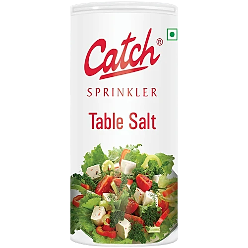 Catch Sprinklers - Iodised Table Salt/Namak, 200 g Can