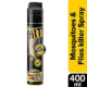 HIT black Flying Insect Killer - Mosquito & Fly Killer Spray (400ml)