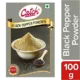 Catch Black Pepper Powder - Enhances Flavour, 100 g Carton