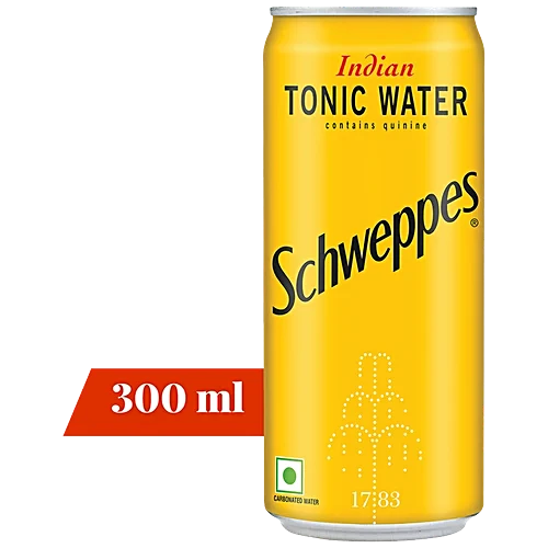 Schweppes Indian Tonic Water, 300 ml Can