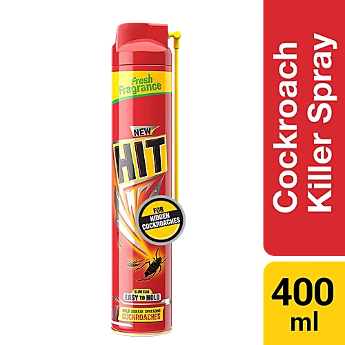 Hit Red Crawling Insect Killer | Cockroach Killer Spray (400Ml)