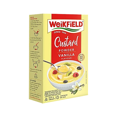 Weikfield Vanilla Flavour Custard Powder, 500 g