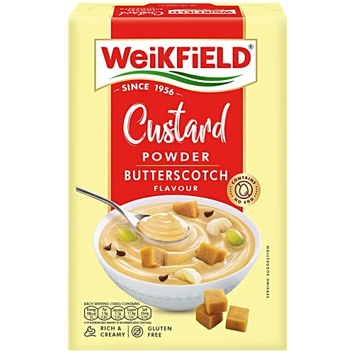 Weikfield Butterscotch Flavour Custard Powder, 75 g