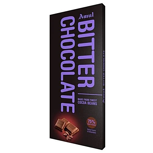 AMUL CHOCO BITTER 150G