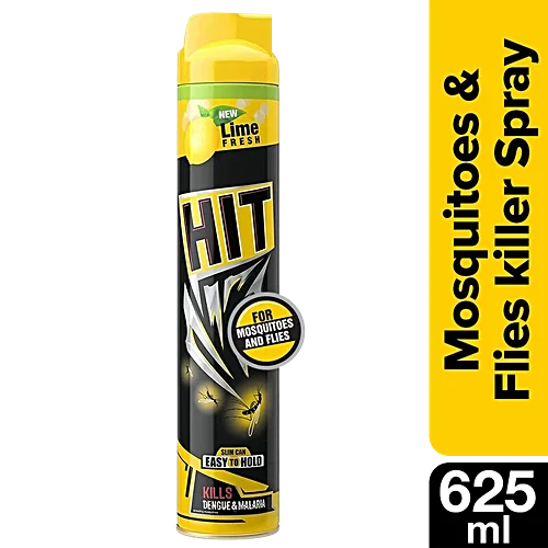 Hit Black Lime Flying Insect Killer – Mosquito & Fly Killer Spray  625Ml