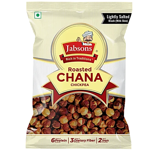 Jabsons Roasted Chana Plain Gram 200G