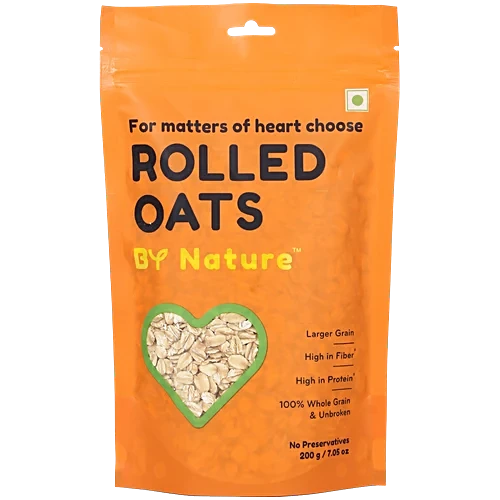By Nature Rolled Oats ,200Gm