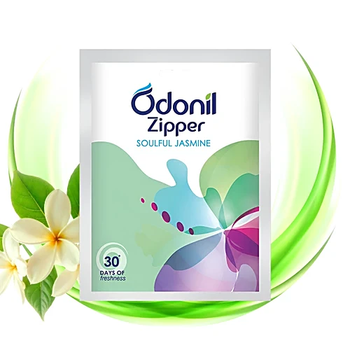 Odonil air Freshner Zipper Jasmine 10Gm