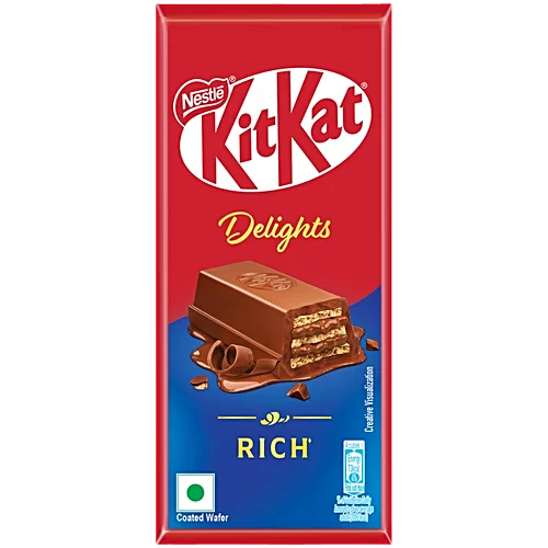 Kitkat Coated Wafer Rich Chocolate 50G