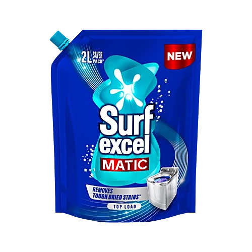 Surf Excel Matic Top Load Liquid Detergent 2 L Refill Pouch
