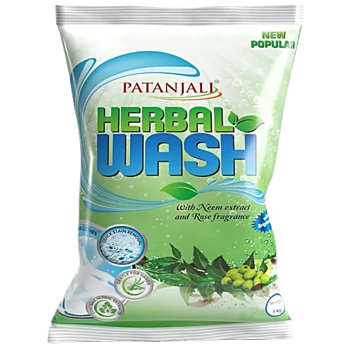 Patanjali Herbal Wash Detergent Powder, 1kg