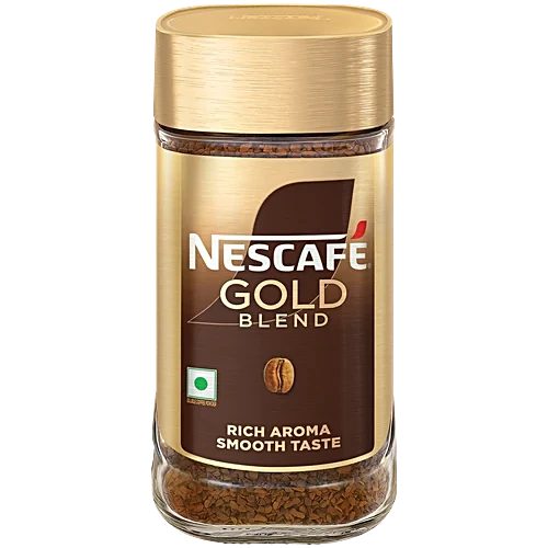 Nescafe Gold Instant Coffee (Imported) Instant Ground Coffee,50G, Glass Bottle