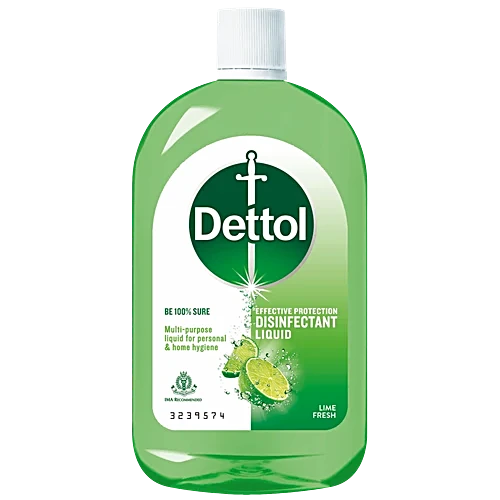 Dettol Liquid Disinfectant Cleaner For Home, Lime Fresh, 1L