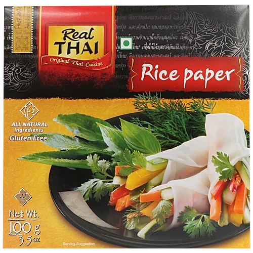 REAL THAI RICE PAPER ROUND (22CM) 100GM