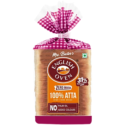 ENGLISH OVEN 100% ATTA BREAD 400G
