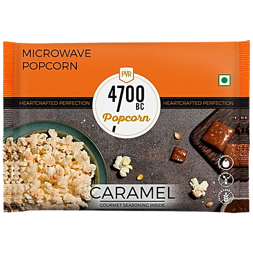 Pvr Microwave Popcorn Caramel , 98Gm