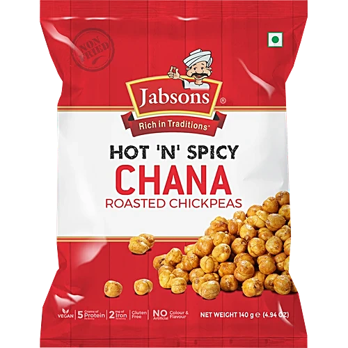 Jabsons Roasted Chana Spicy Masala 140G