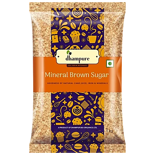 Dhampure Sugar Mineral Brown 1Kg