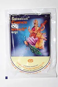 SARAWATI Camphor Tablets Jar 100% Pure & Natural Kapoor