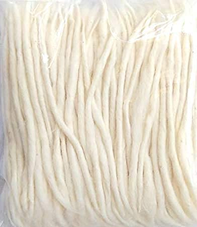 Batti long Cotton Wicks for Diya, long Batti for Puja 50Pcs