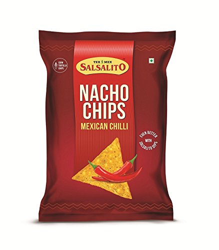 Salsalito Nachos Chips Mexican Chilli , 180Gm